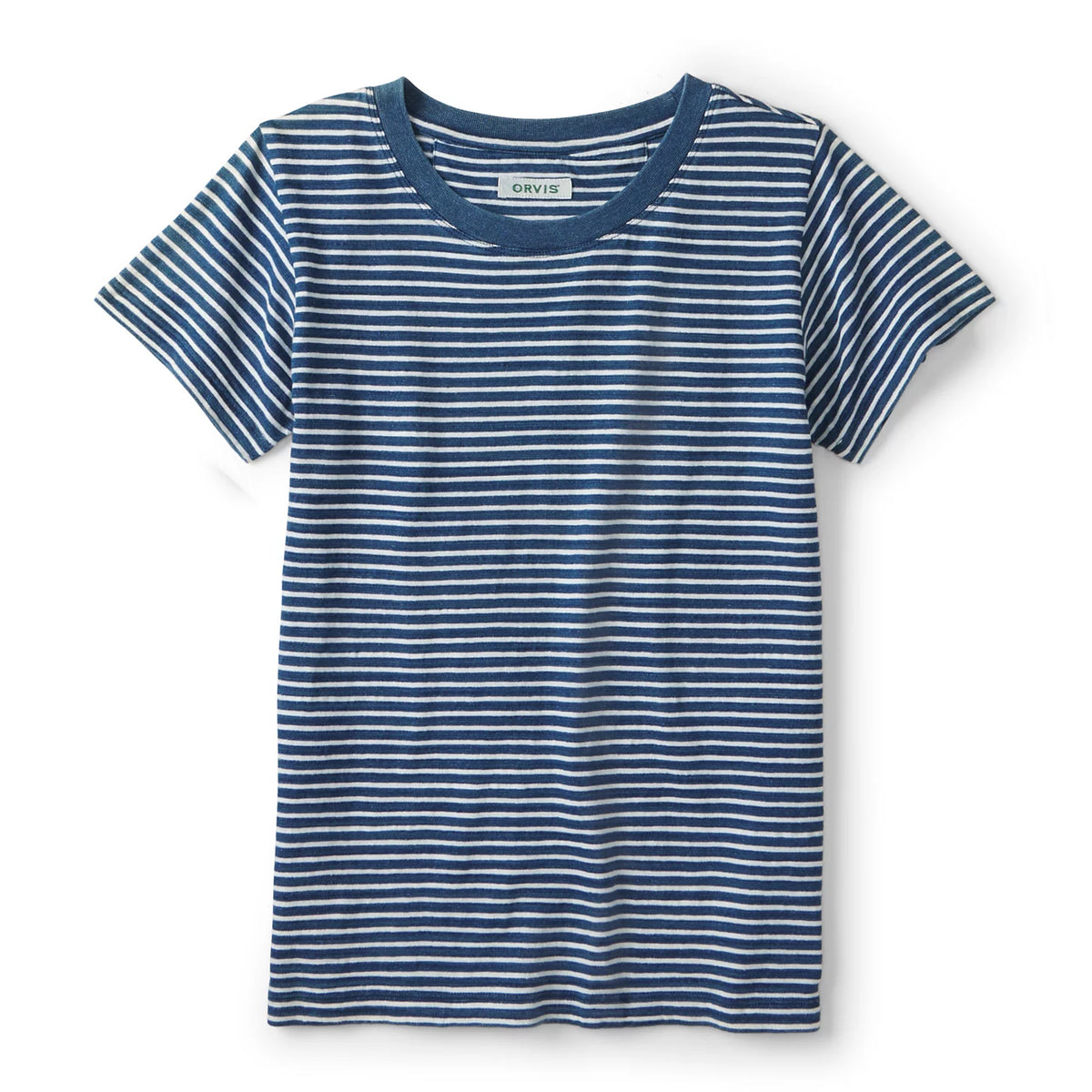Orvis Recommended | Women's Indigo Striped Short-Sleeve Tee