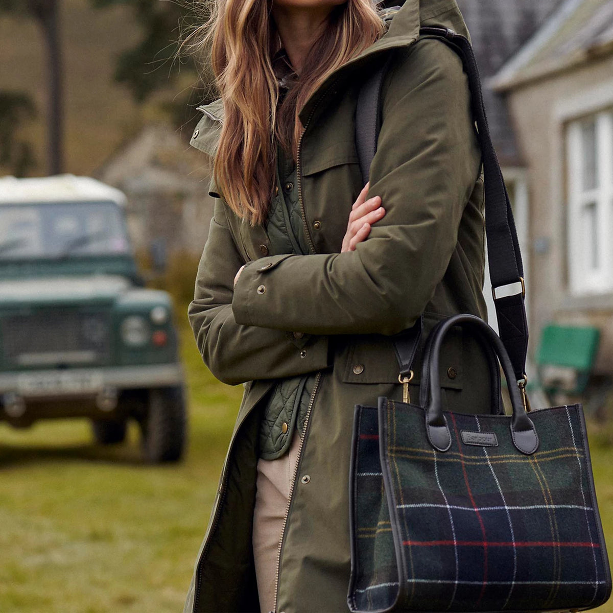 Orvis Popular | Barbour® Barrhill Tartan Tote Bag