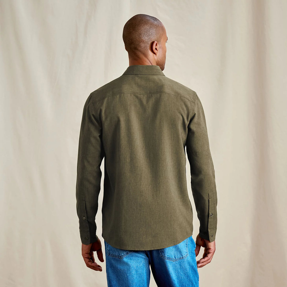 Orvis New | Men's Tech Chambray Long-Sleeve Work Shirt