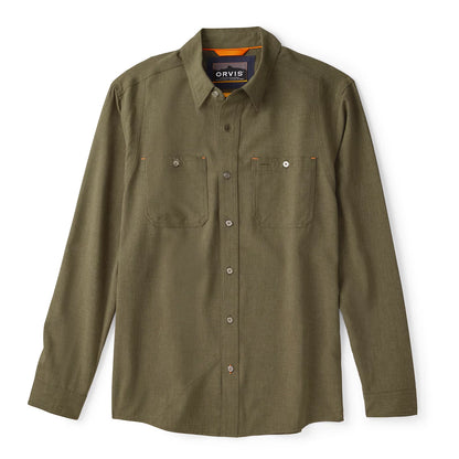 Orvis New | Men's Tech Chambray Long-Sleeve Work Shirt
