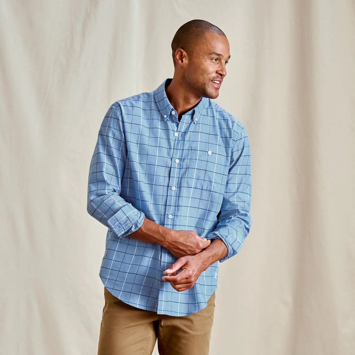 Orvis Latest | Country Twill Long-Sleeve Button-Down Shirt