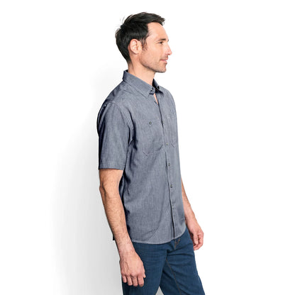 Orvis Deals | Men's Tech Chambray Short-Sleeve Work Shirt