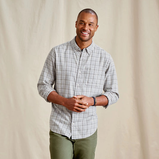 Orvis Exclusive | Men's Sunderland Brushed Twill Long-Sleeve Shirt