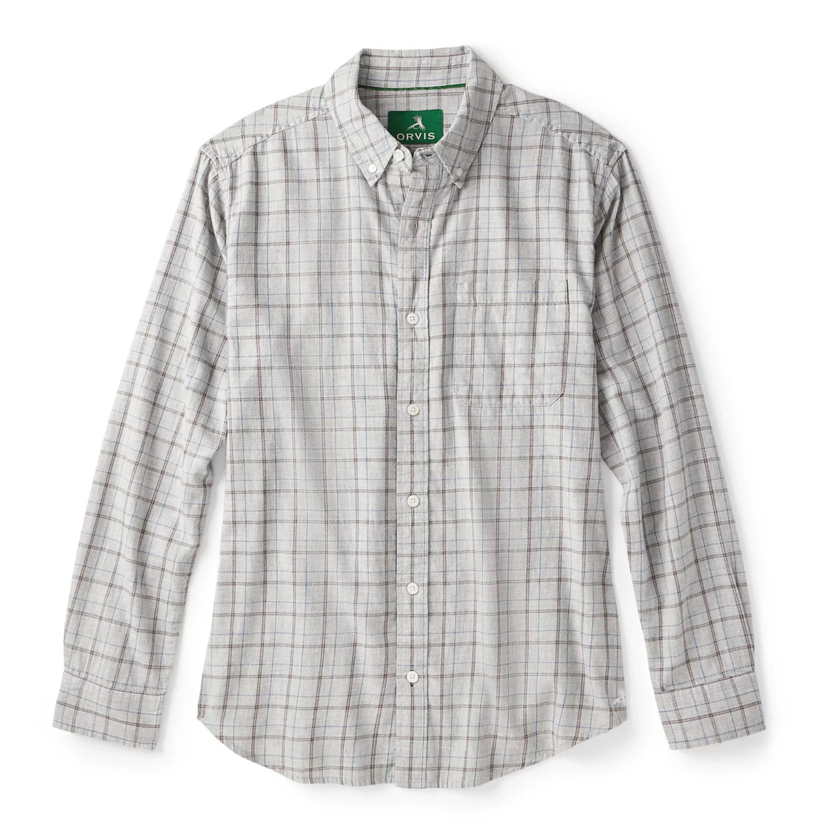 Orvis Exclusive | Men's Sunderland Brushed Twill Long-Sleeve Shirt
