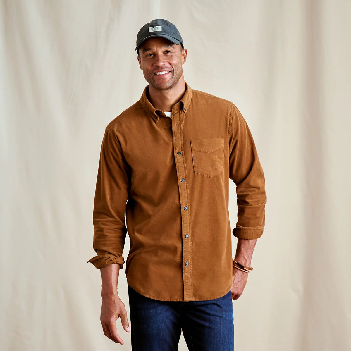 Orvis Discount | Men's Lightweight Corduroy Long-Sleeve Shirt