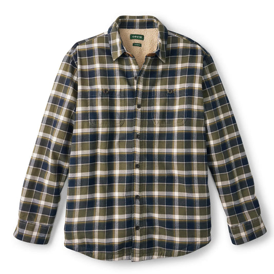 Orvis Signature | Perfect Flannel Sherpa-Lined Long-Sleeved Shirt