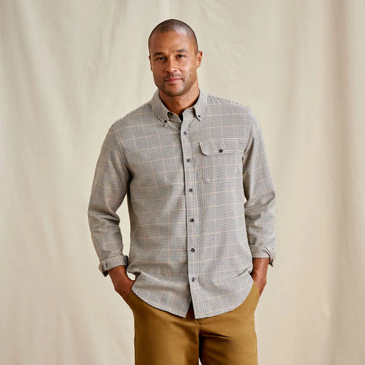 Orvis Value | Spencer Houndstooth Pure Cotton Long-Sleeve Shirt