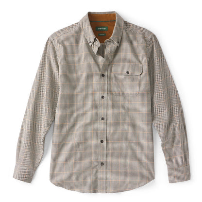 Orvis Value | Spencer Houndstooth Pure Cotton Long-Sleeve Shirt