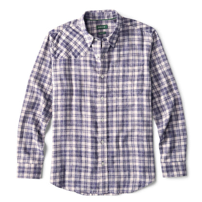 Orvis Best Seller | Space-Dyed Plaid Long-Sleeve Shirt