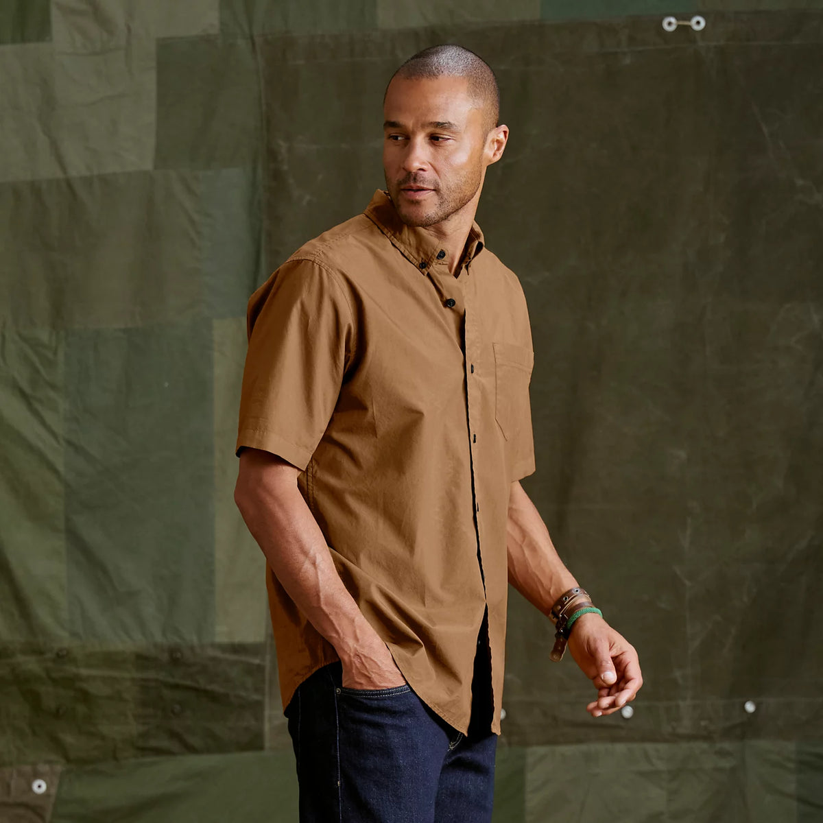 Orvis Everyday | Garment-Dyed Poplin Short-Sleeve Shirt