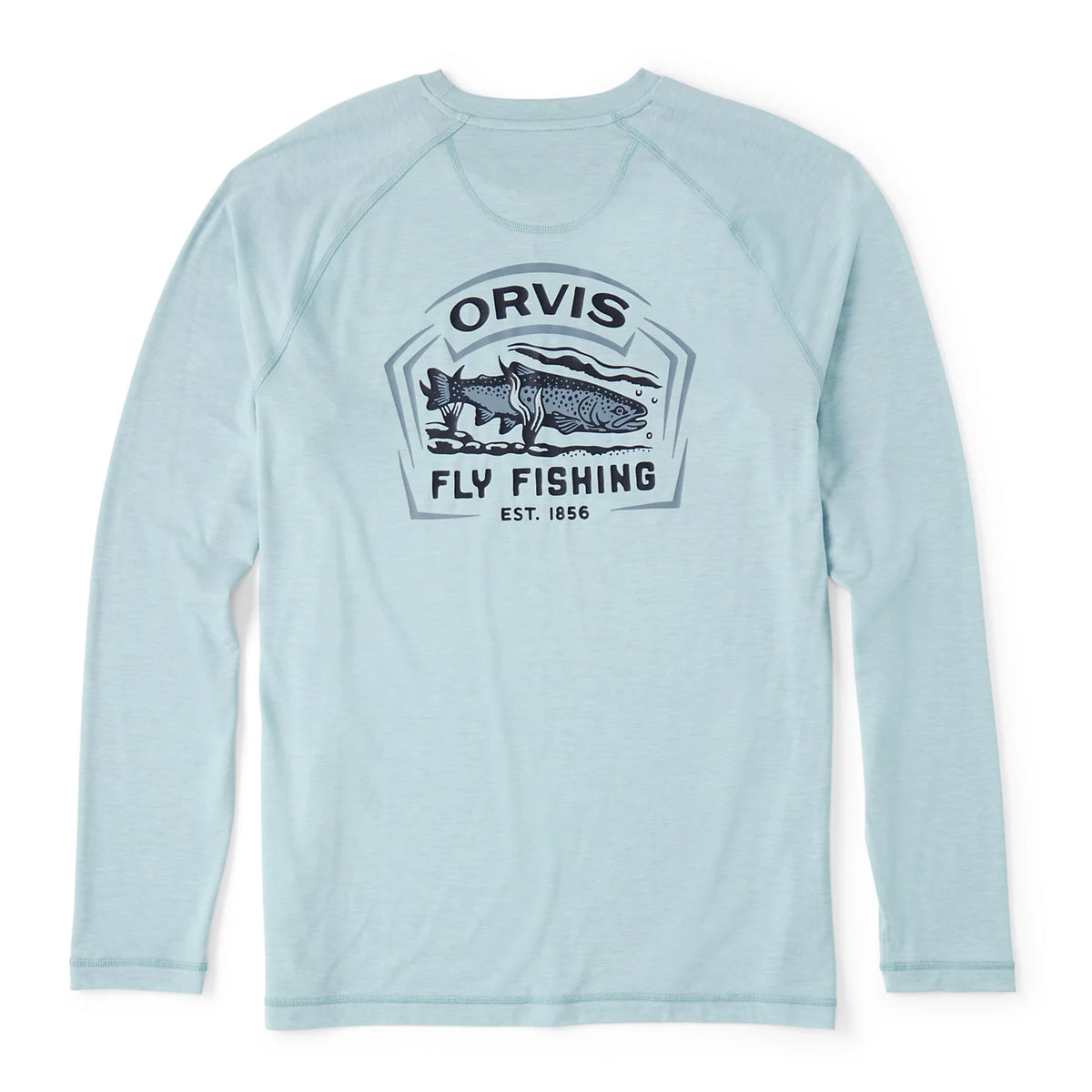 Orvis Latest | Men's DriCast™ Long-Sleeve Graphic Crew