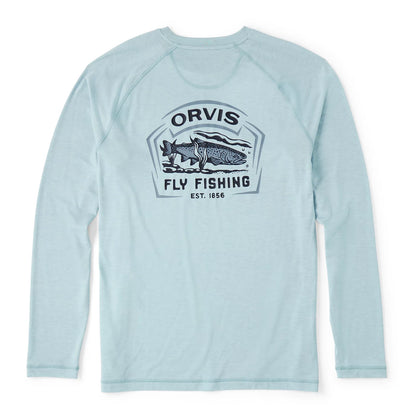 Orvis Latest | Men's DriCast™ Long-Sleeve Graphic Crew