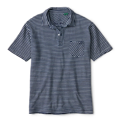 Orvis Discount | Angler's Indigo Striped Polo