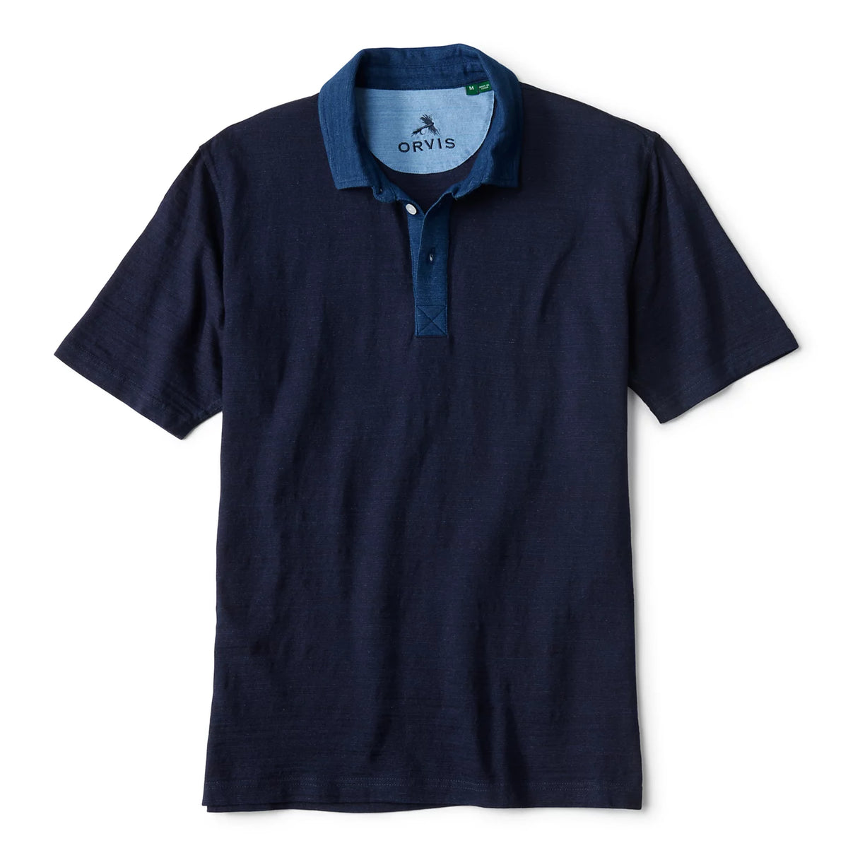 Orvis New | Angler's Indigo Colorblock Polo