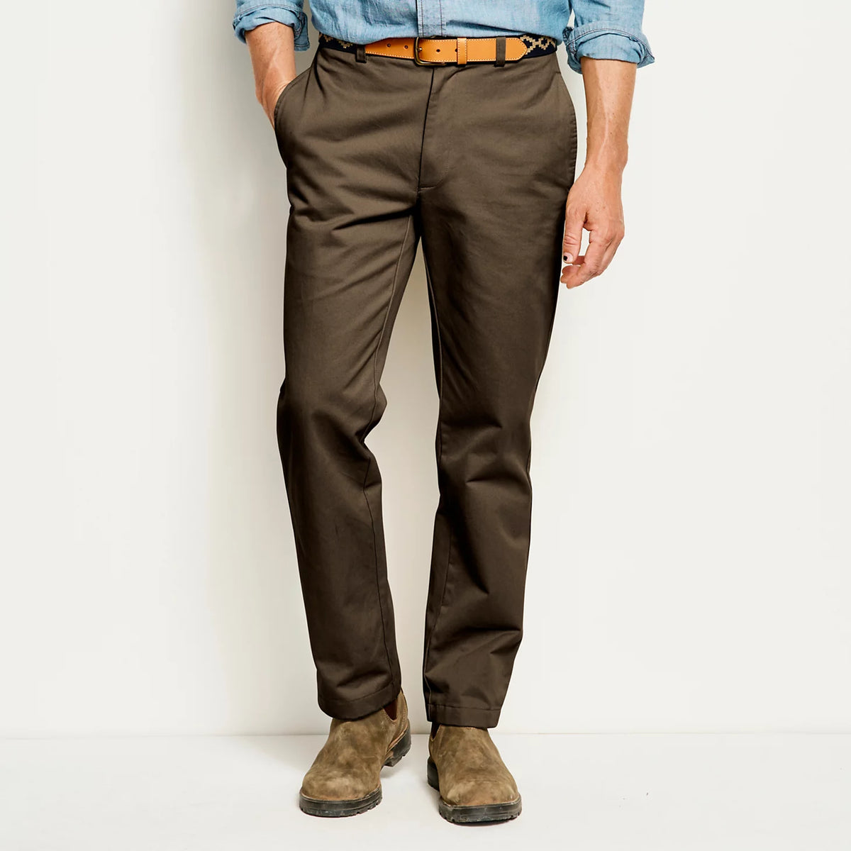Orvis New | Ultimate Khakis Plain Front Pants