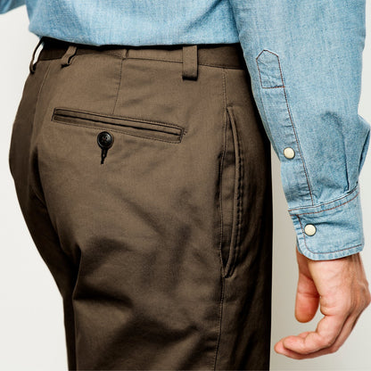 Orvis New | Ultimate Khakis Plain Front Pants