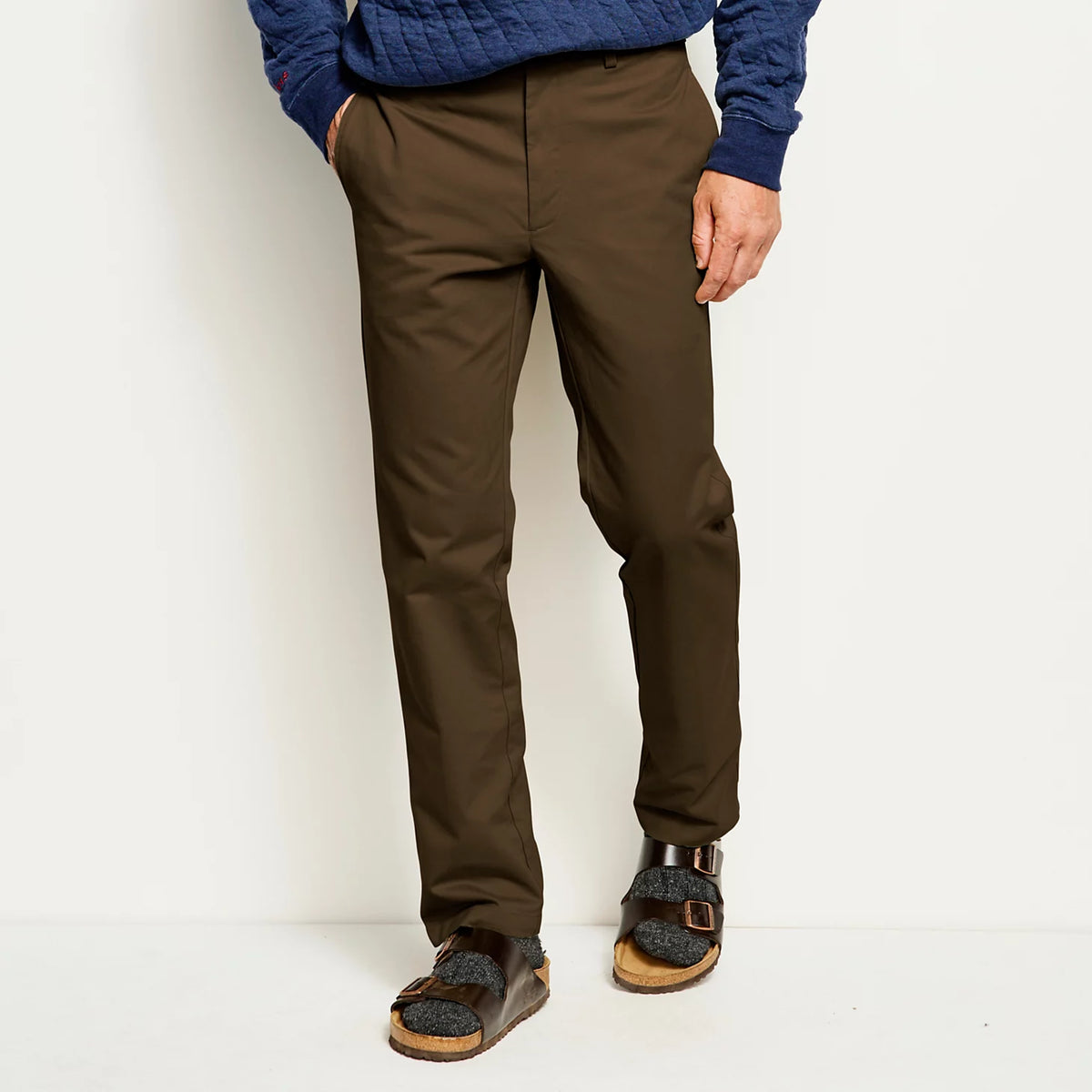 Orvis Exclusive | Ultimate Khakis Trim Fit Plain-Front Pants