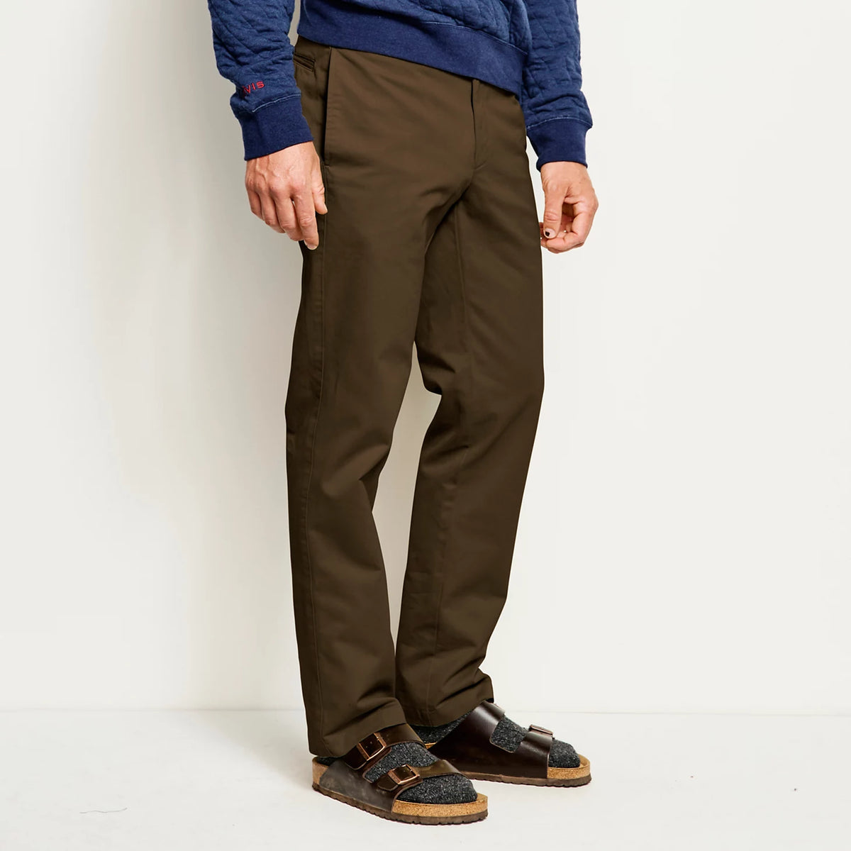 Orvis Exclusive | Ultimate Khakis Trim Fit Plain-Front Pants