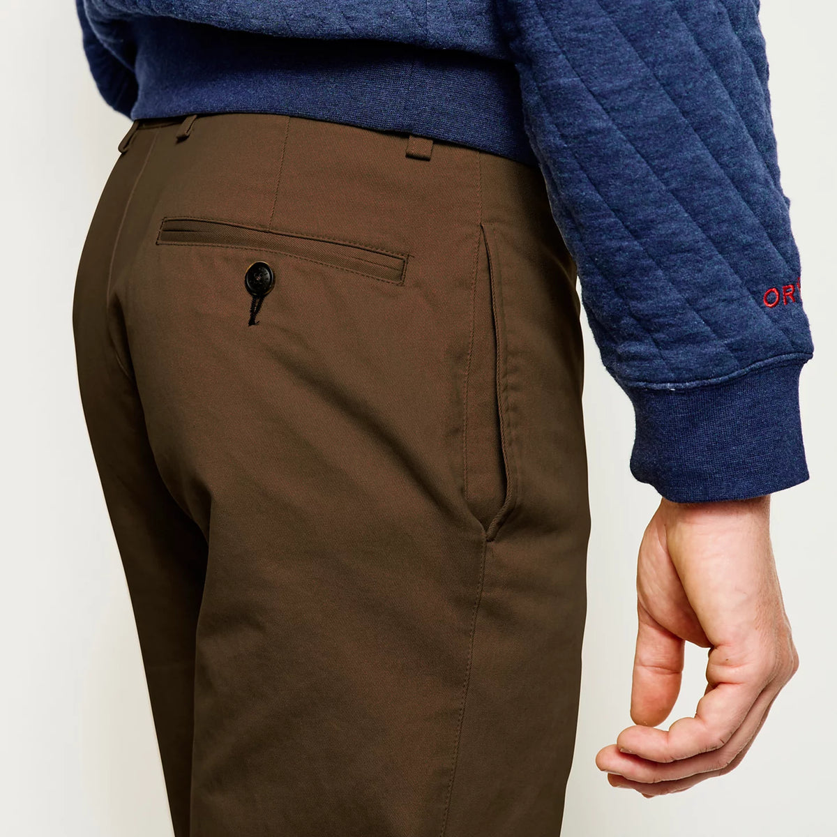 Orvis Exclusive | Ultimate Khakis Trim Fit Plain-Front Pants