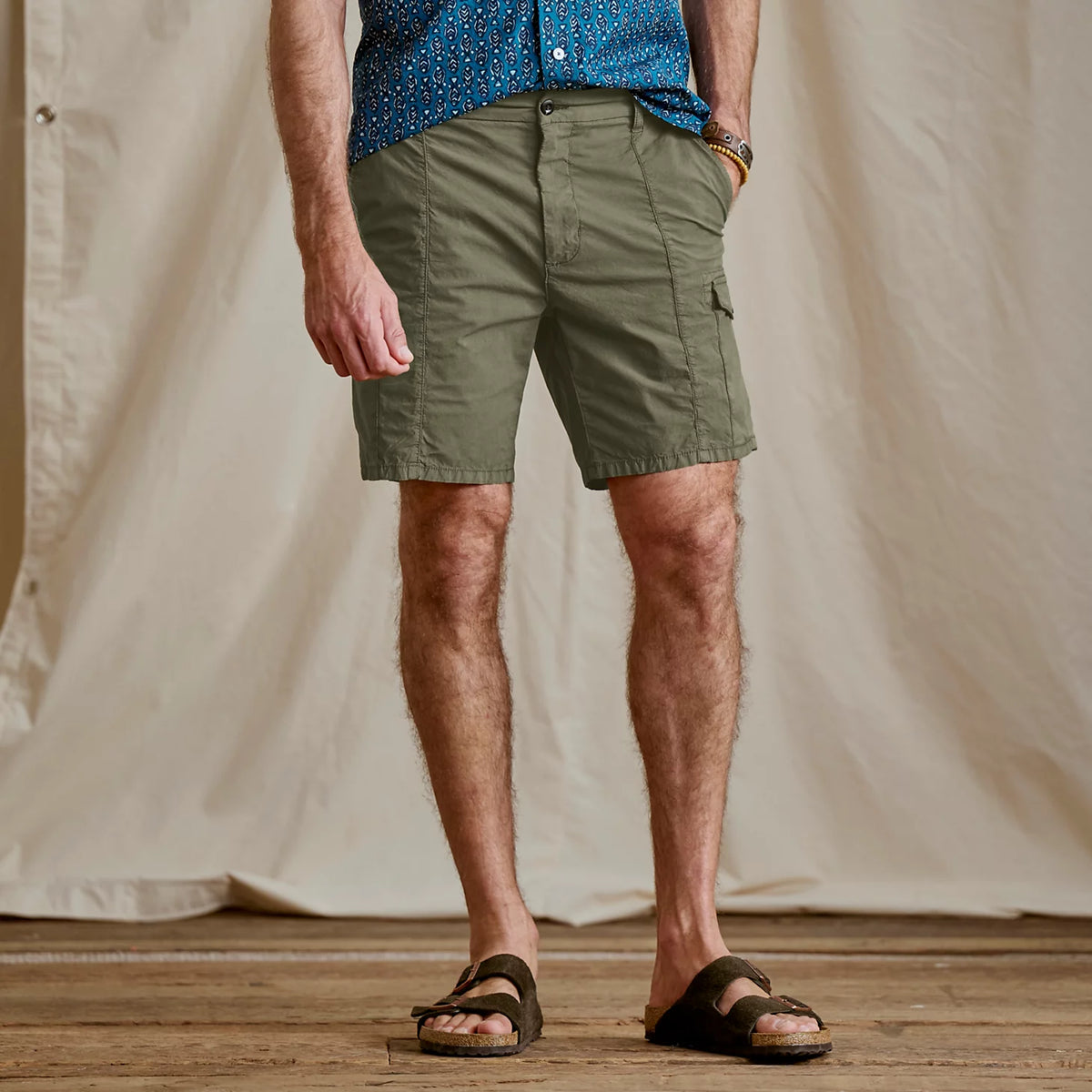 Orvis Sale | Men's 1856 Stretch Poplin Cargo Shorts