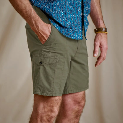 Orvis Sale | Men's 1856 Stretch Poplin Cargo Shorts