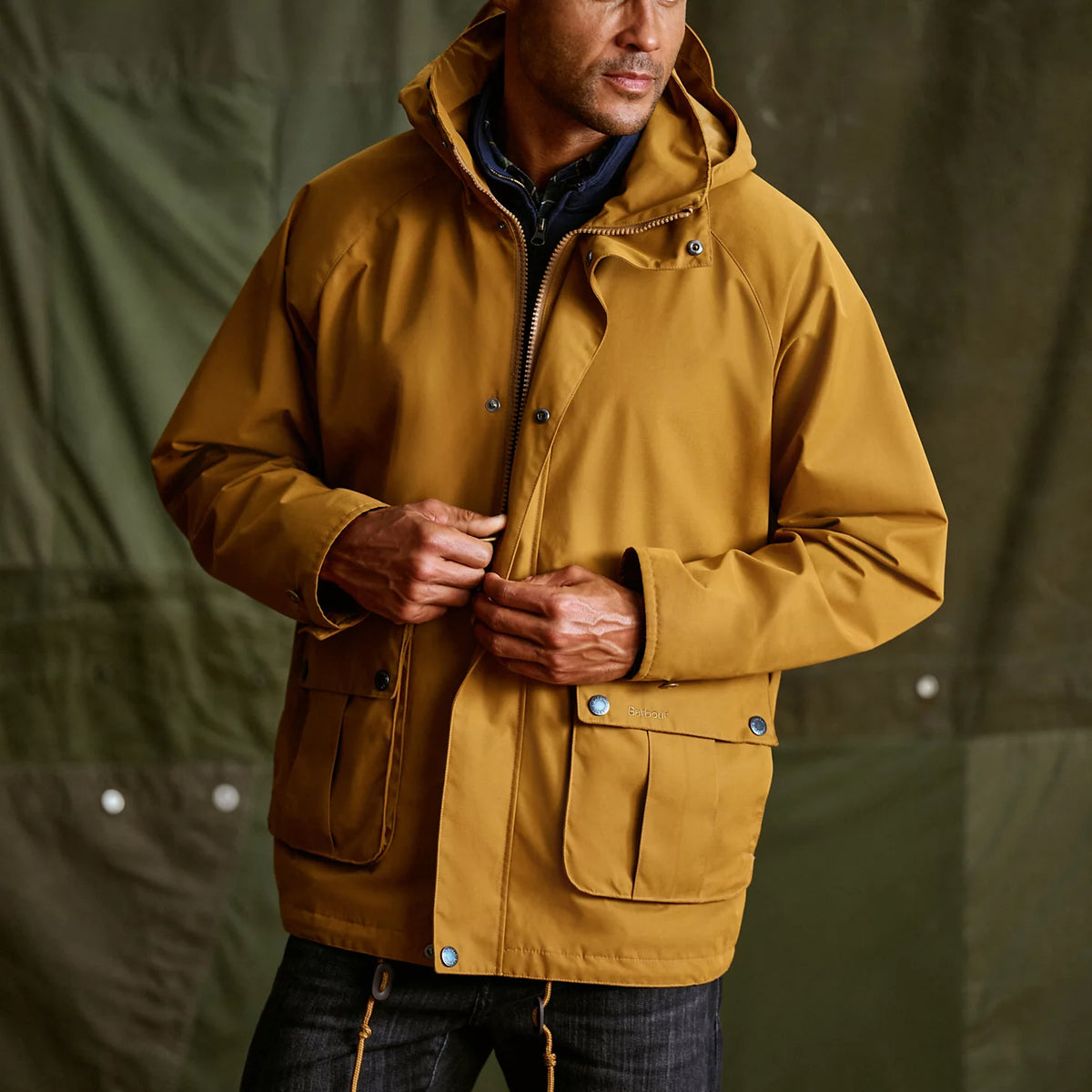 Orvis Everyday | Barbour® Re-Engineered Wading Spey Showerproof Hooded Jacket