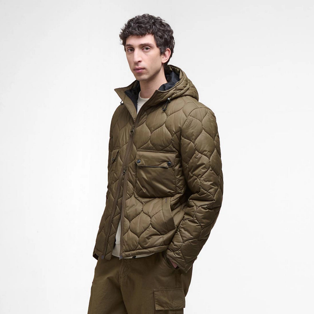 Orvis New | Barbour® Re-Engineered Spey Quilted Hooded Jacket