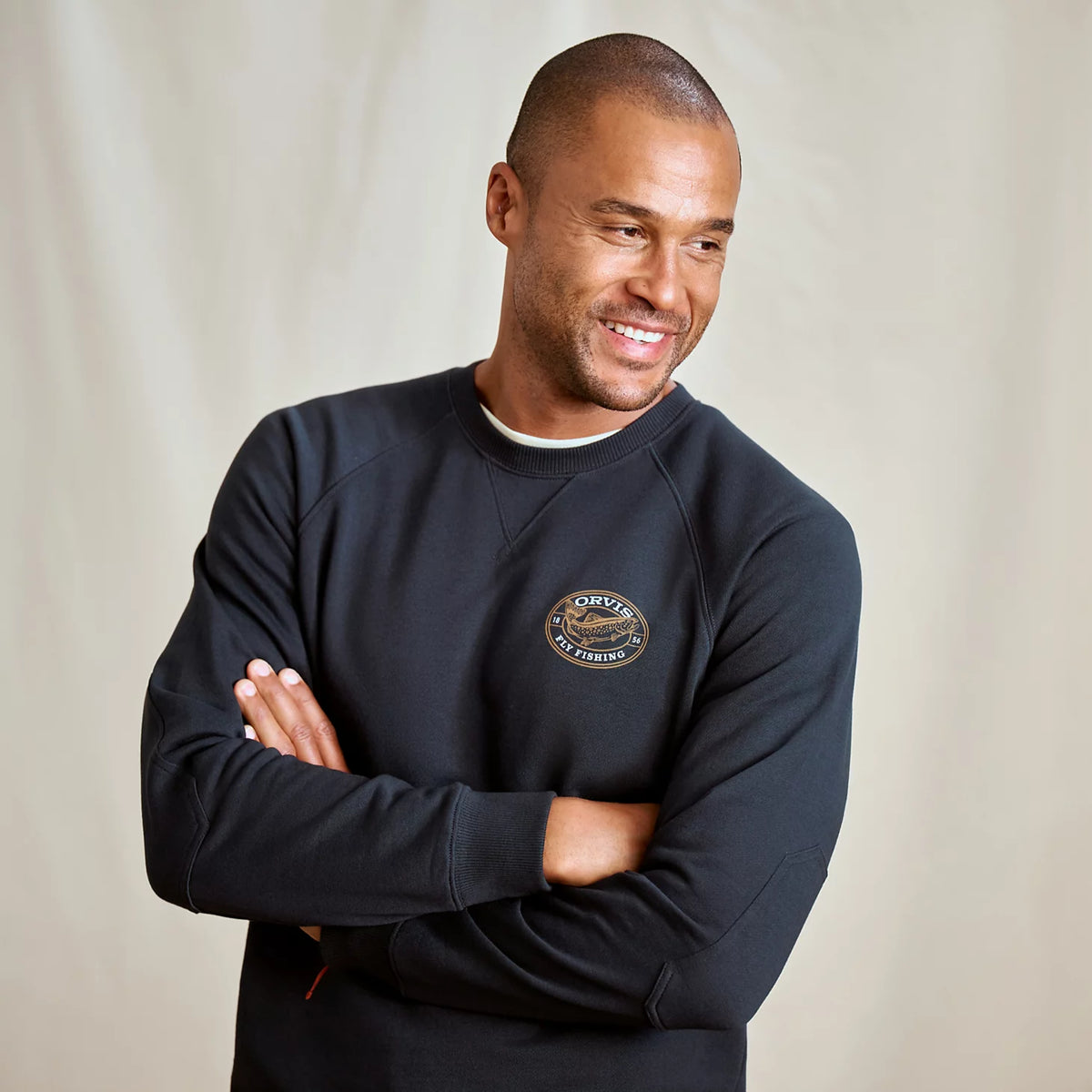 Orvis Exclusive | Men's Campfire Crewneck Sweatshirt