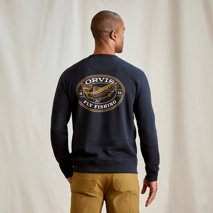 Orvis Exclusive | Men's Campfire Crewneck Sweatshirt