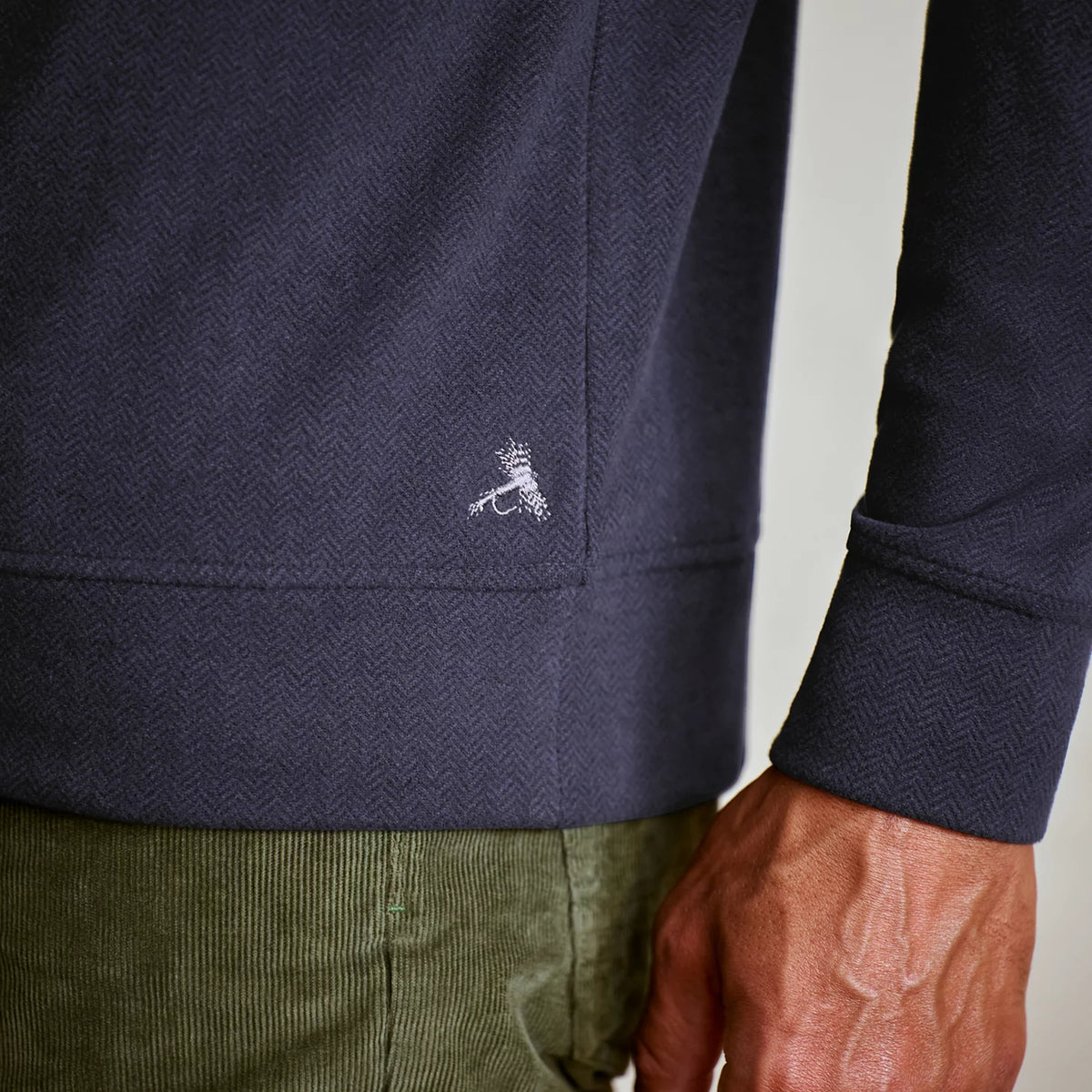 Orvis Great Value | Men's Snowy River 1/4-Zip Sweatshirt