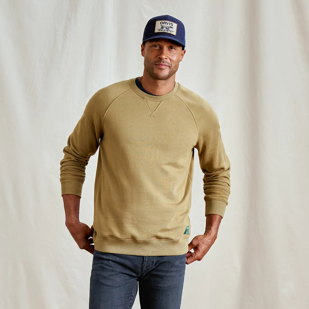Orvis Sale | Men's Campfire Crewneck Sweatshirt