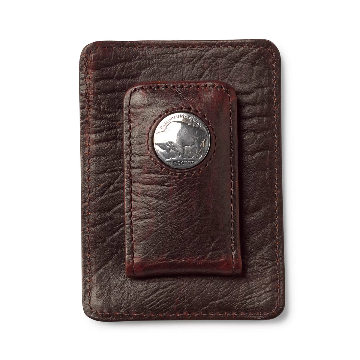 Orvis Premium | Bison Buffalo-Nickel Money Clip