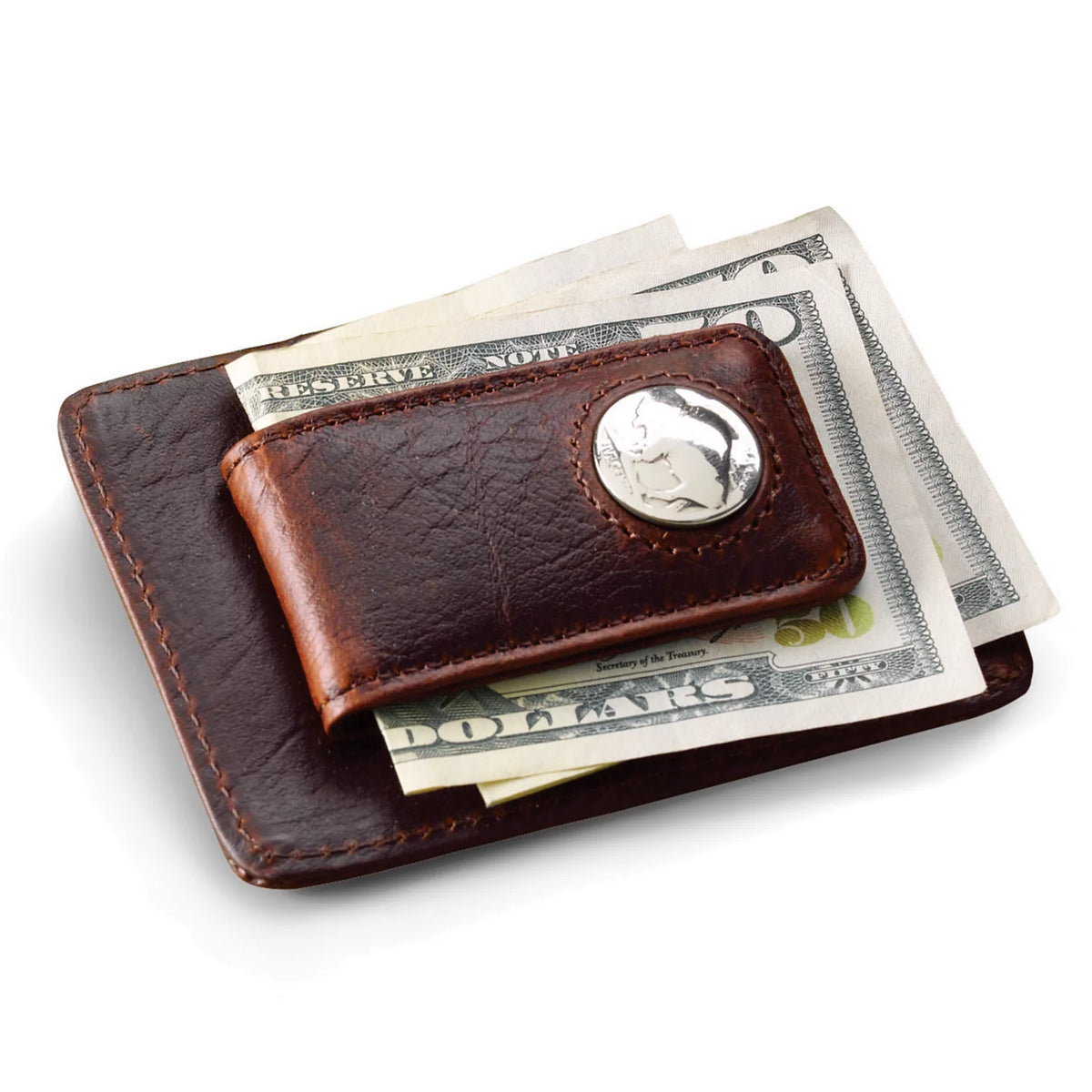 Orvis Premium | Bison Buffalo-Nickel Money Clip