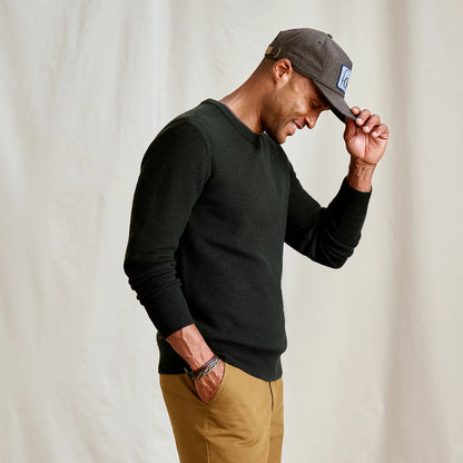 Orvis Hot Sale | Merino Piqué Crewneck Sweater