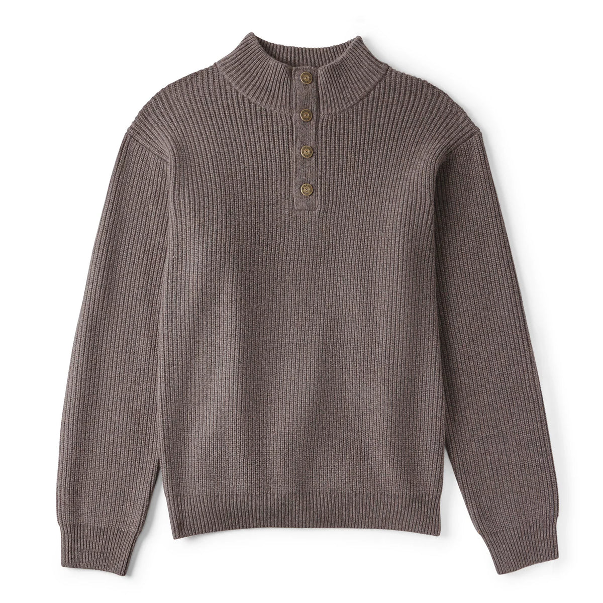 Orvis Essential | Quail Creek Button Mockneck Pullover