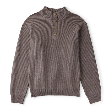 Orvis Essential | Quail Creek Button Mockneck Pullover