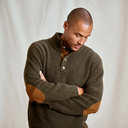 Orvis Essential | Quail Creek Button Mockneck Pullover