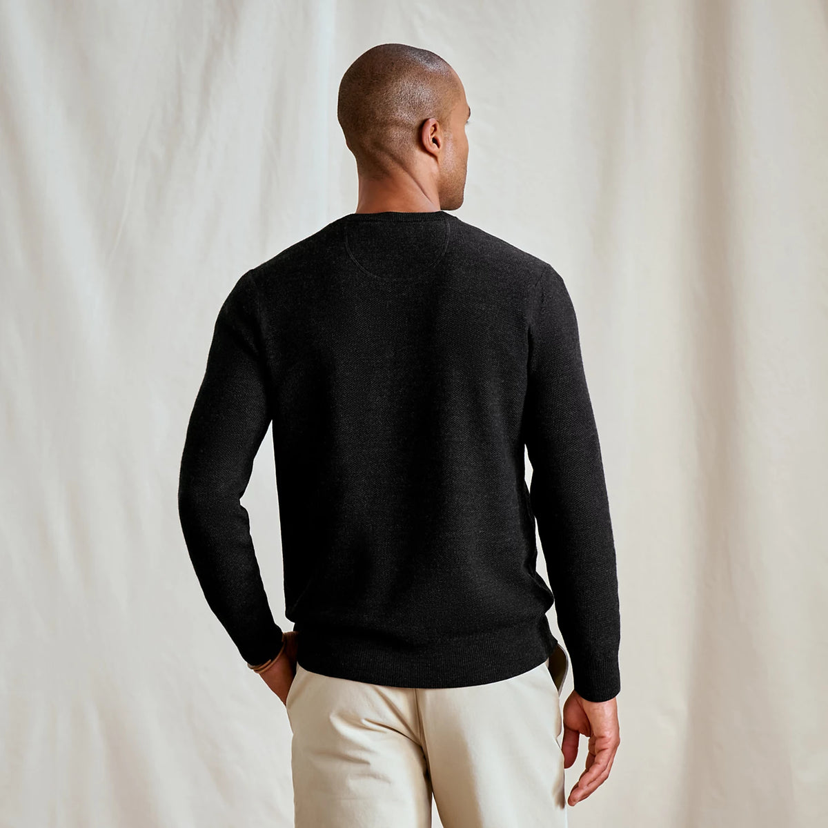 Orvis Smart Buy | Merino Piqué V-Neck Sweater