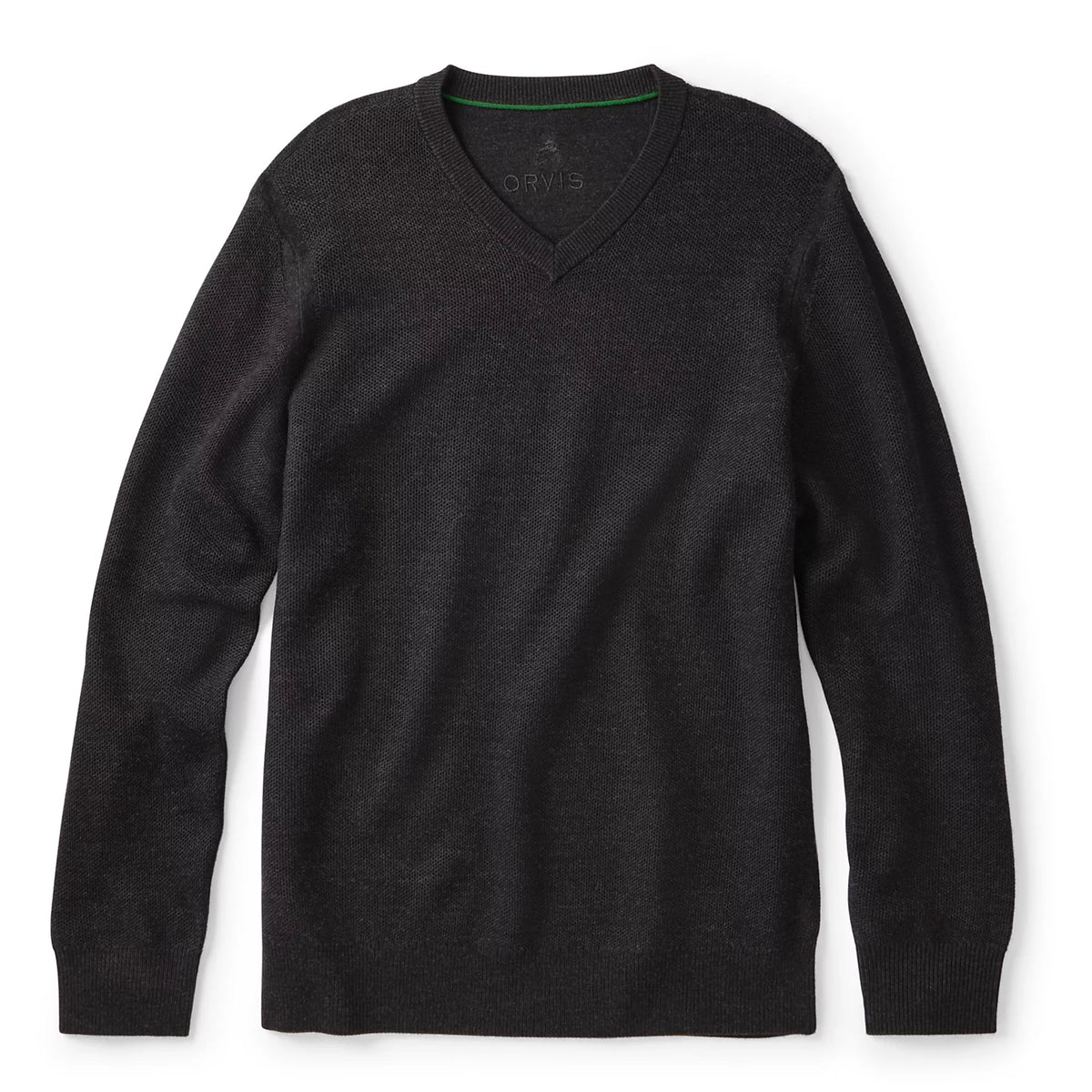 Orvis Smart Buy | Merino Piqué V-Neck Sweater