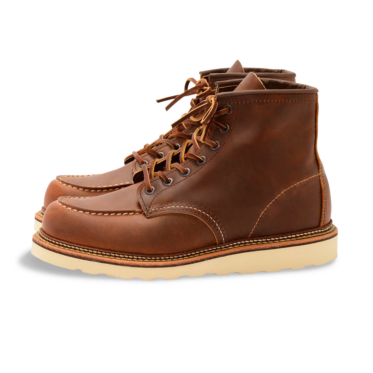 Orvis Trending | Red Wing 6" Classic Moc Copper Rough & Tough Boots
