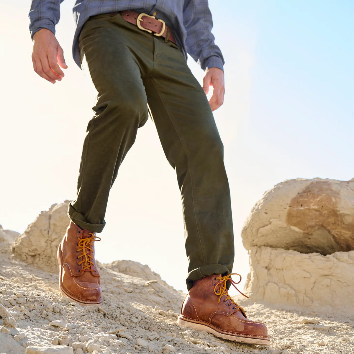 Orvis Trending | Red Wing 6" Classic Moc Copper Rough & Tough Boots