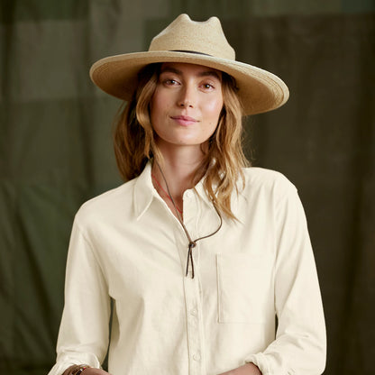 Orvis Smart Buy | Women's Bromley Knit Button-Down Long-Sleeve Shirt