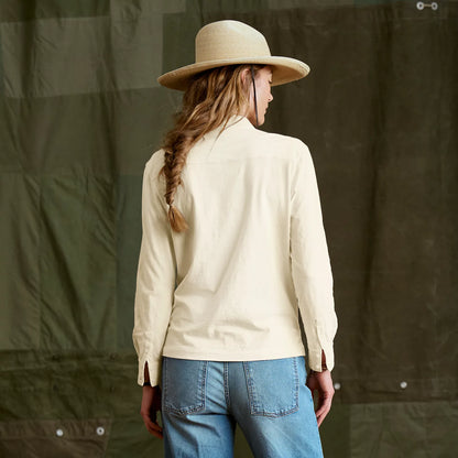 Orvis Smart Buy | Women's Bromley Knit Button-Down Long-Sleeve Shirt
