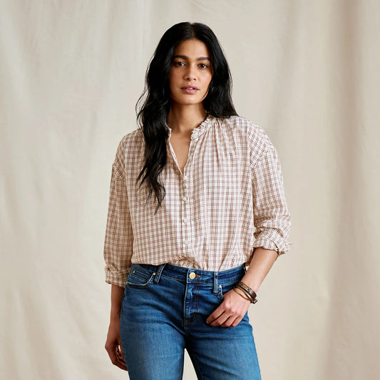 Orvis Value | Women's Sunderland Brushed Twill Long-Sleeve Top