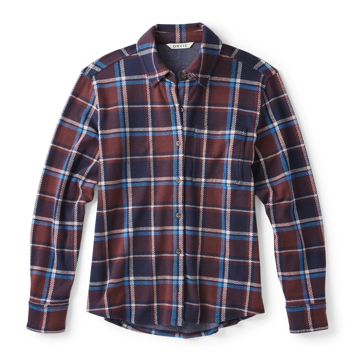 Orvis Quality | Women's Snowy River Button-Down Long-Sleeve Shirt