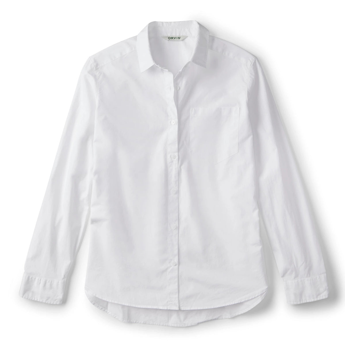 Orvis Smart Buy | Women's Heritage Poplin Garment-Dyed Long-Sleeve Shirt