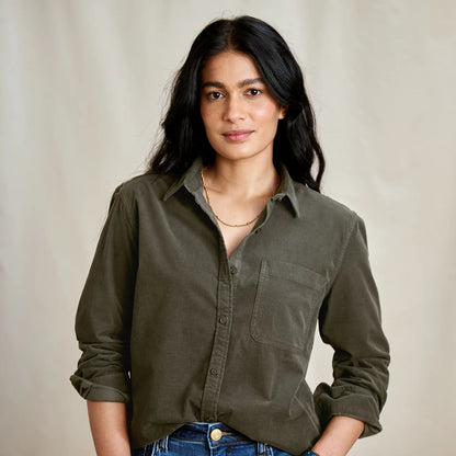 Orvis Quality | Corduroy Button-Down Long-Sleeve Shirt