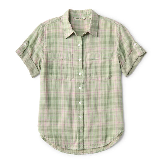 Orvis New | Plaid Gauze Short-Sleeve Camp Shirt
