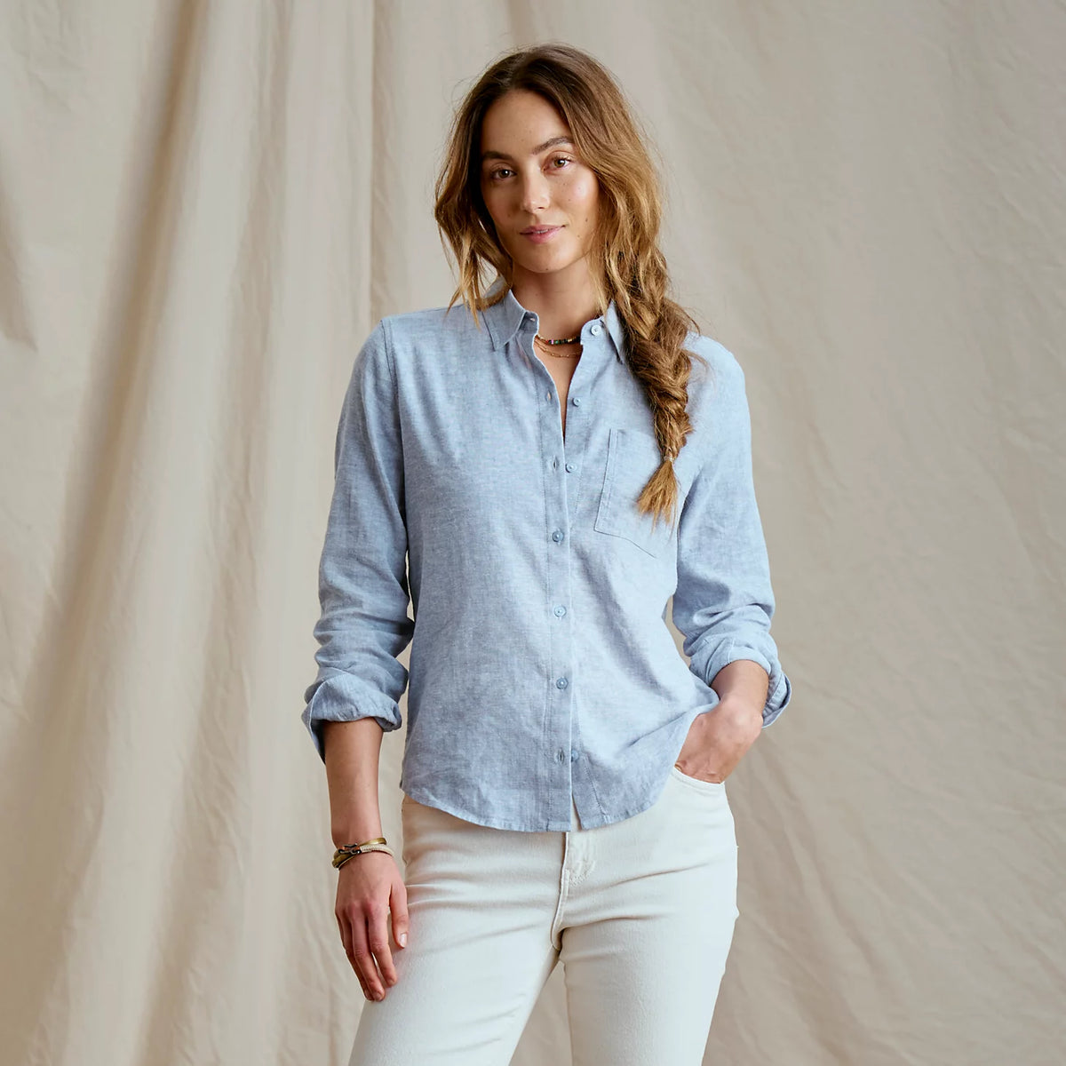 Orvis Great Value | Performance Linen Long-Sleeve Shirt