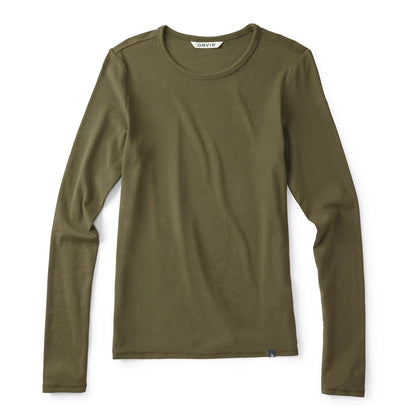 Orvis Customer Favorite | Ribbed Long-Sleeve Crew